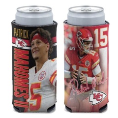 Kansas City Chiefs Patrick Mahomes II SLIM Can Cooler